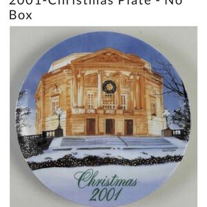 Vintage Smucker’s Christmas 2001 Decorative Plate